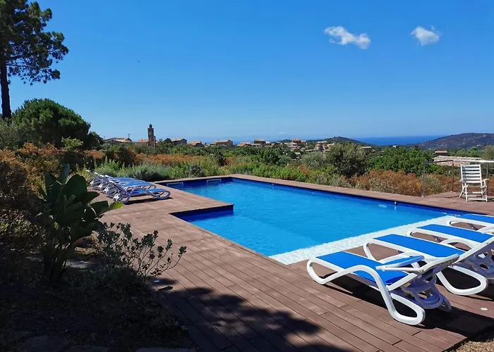 Pol & Dod - Piscine Et Vue Sublime Holiday home Monacia-d'Aullene